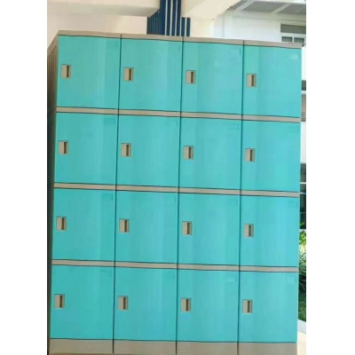 ABS塑料更衣柜（16格）支持定制，多色可選